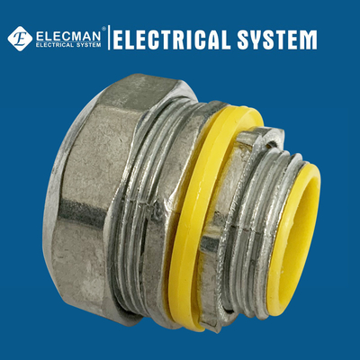 Zinc Straight Liquid Tight Connector 3/4 Inch