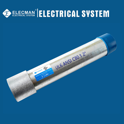 2 Inch UL6 HDG Rigid Steel Conduit (RSC Conduit) Electrical Cable Conduit