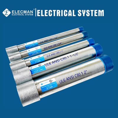 2 Inch UL6 HDG Rigid Steel Conduit (RSC Conduit) Electrical Cable Conduit